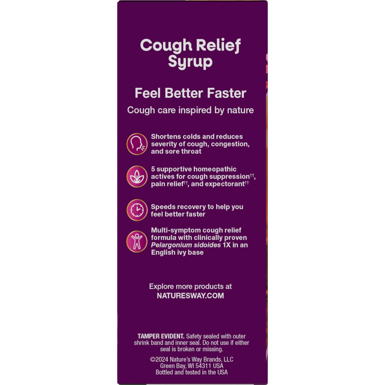 Nature's Way Umcka Non-Drowsy Cough Syrup