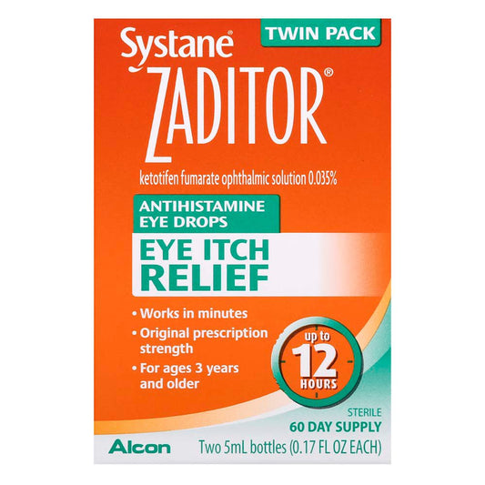Systane Zaditor Eye Itch Relief Drops