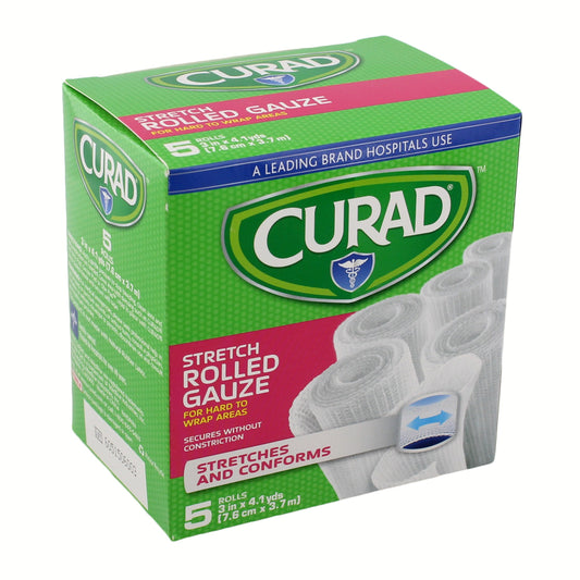 Curad Stretch Rolled Gauze