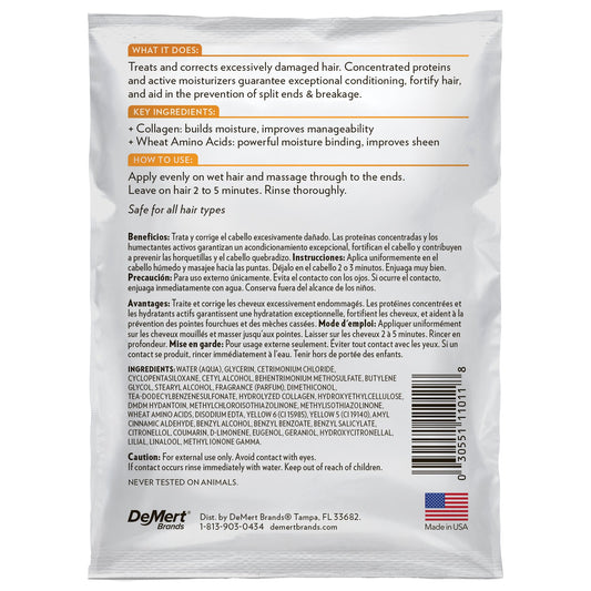 Hi Pro Pac Extremely Damaged Hair Repair Intense Protein Treatment