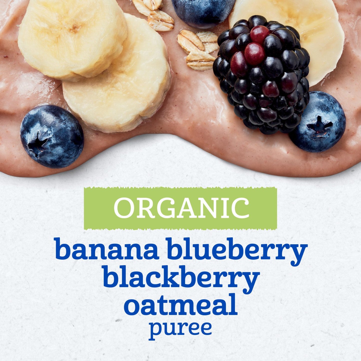 Gerber Organic for Baby Wonderfoods Pouch - Banana Blueberry Blackberry & Oatmeal