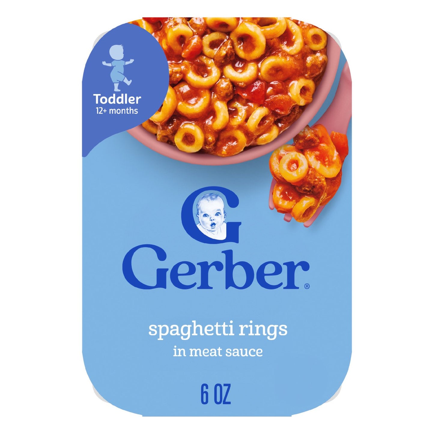 Gerber Mealtime for Toddler - Spaghetti Rings in Meat Sauce