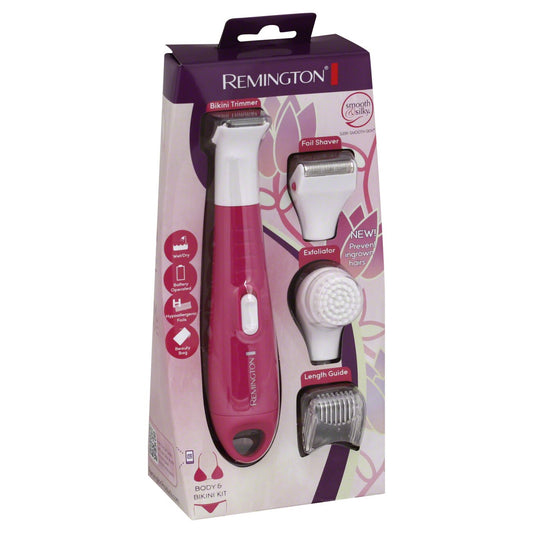 Remington Smooth & Silky Trimmer/Shaver Body and Bikini Kit