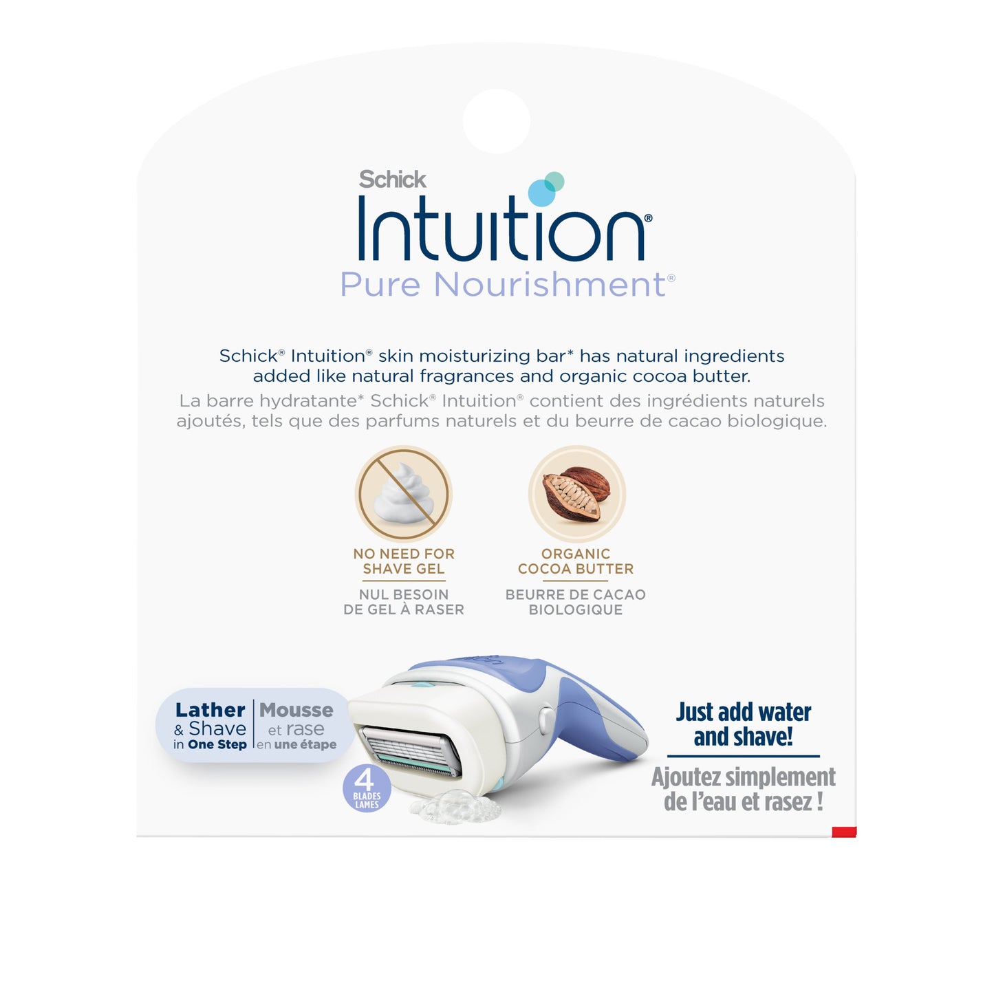 Schick Intuition Pure Nourishment with Shea Butter Women's Razor Blades Refills