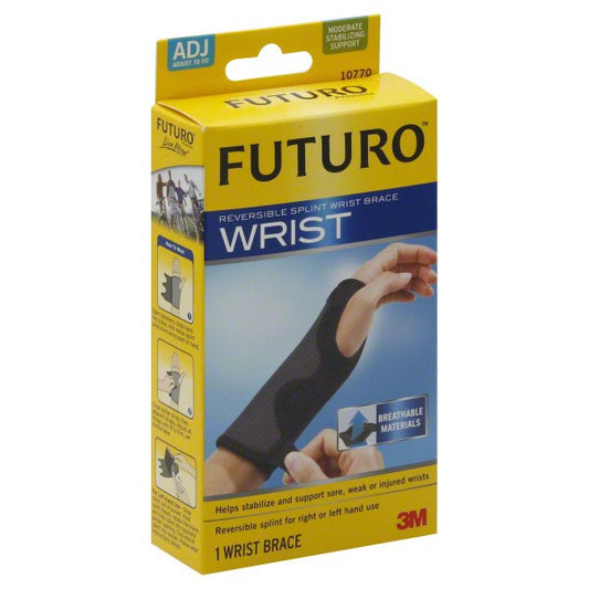 Futuro Reversible Splint Moderate Wrist Brace Adjust To Fit