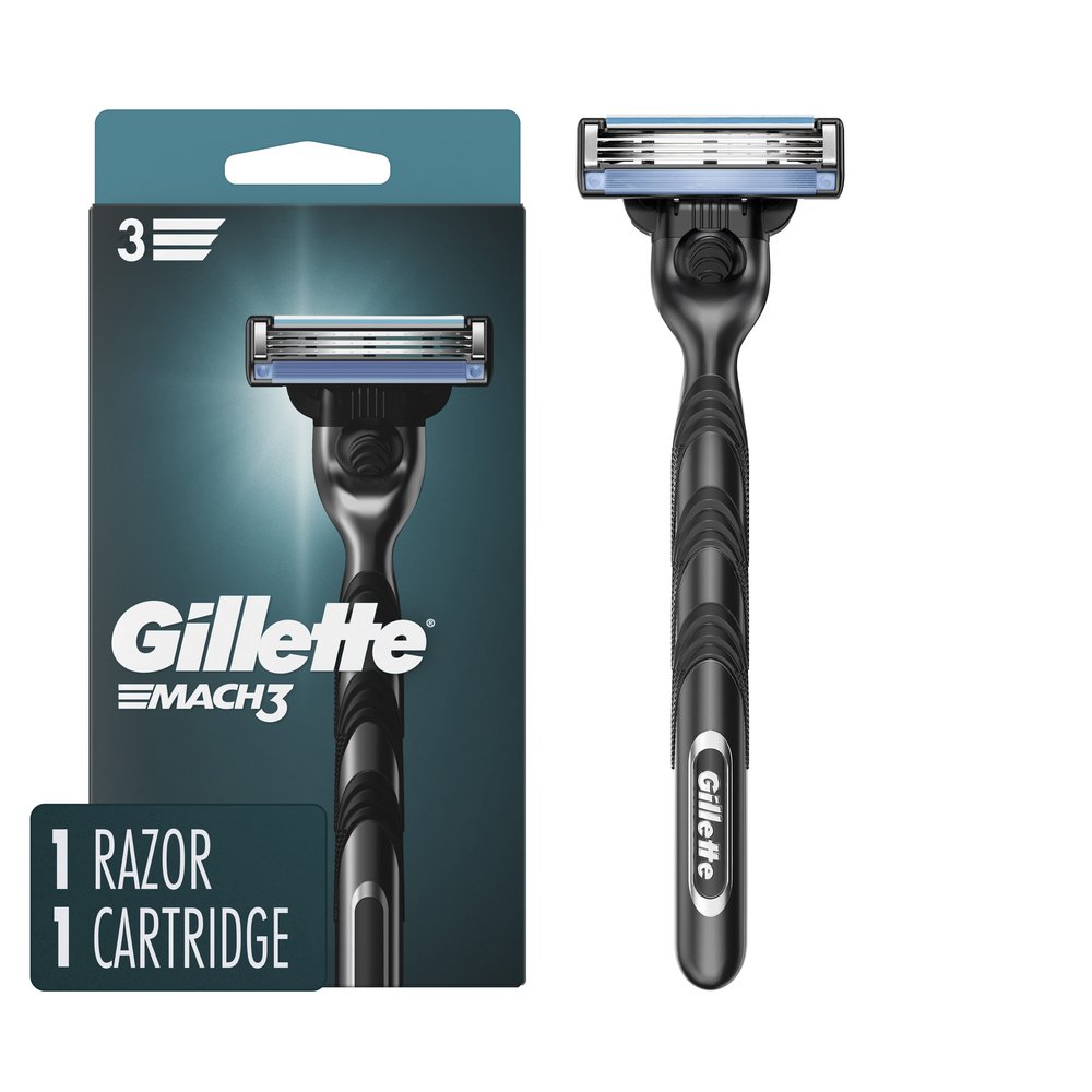 Gillette Mach3 Razor + Blade Refill