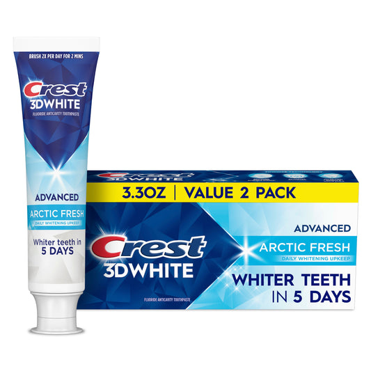 Crest 3DWhite Advanced Teeth Whitening Toothpaste - Arctic Fresh
