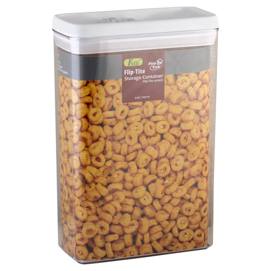 Felli Flip-Tite Acrylic Cereal Canister