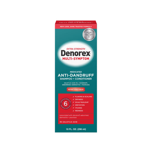 Denorex Extra Strength, Multi-Symptom Medicated Anti-Dandruff Shampoo + Conditioner