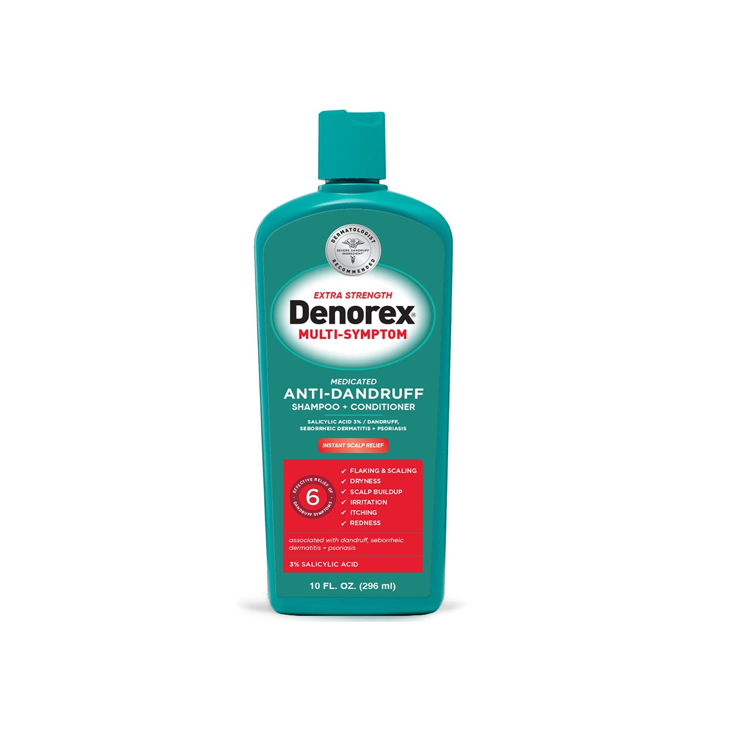 Denorex Extra Strength, Multi-Symptom Medicated Anti-Dandruff Shampoo + Conditioner