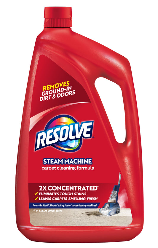 Resolve Steam Carpet Cleaner Solution, Pet Stain and Odor Remover Carpet Cleaner Pour