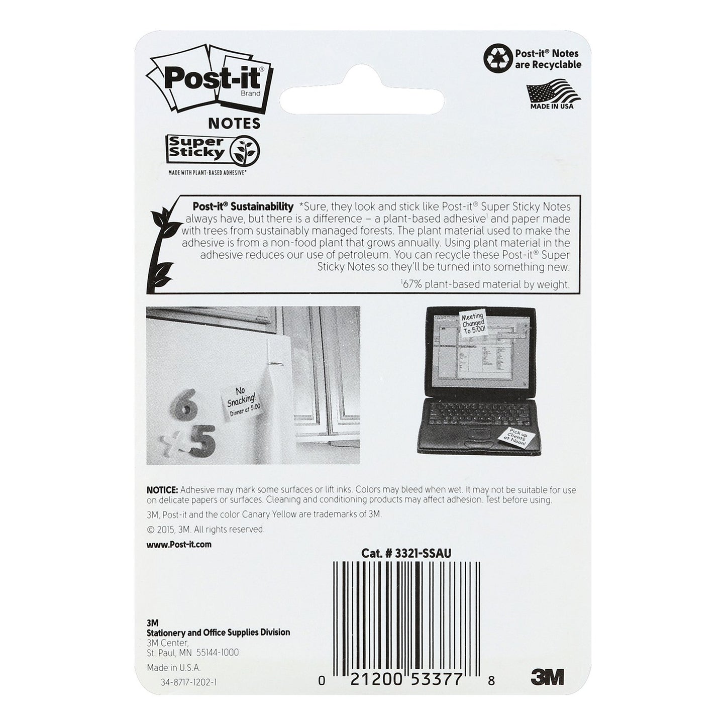 Post-it Super Sticky Notes -Energy Boost Collection, 135 Ct