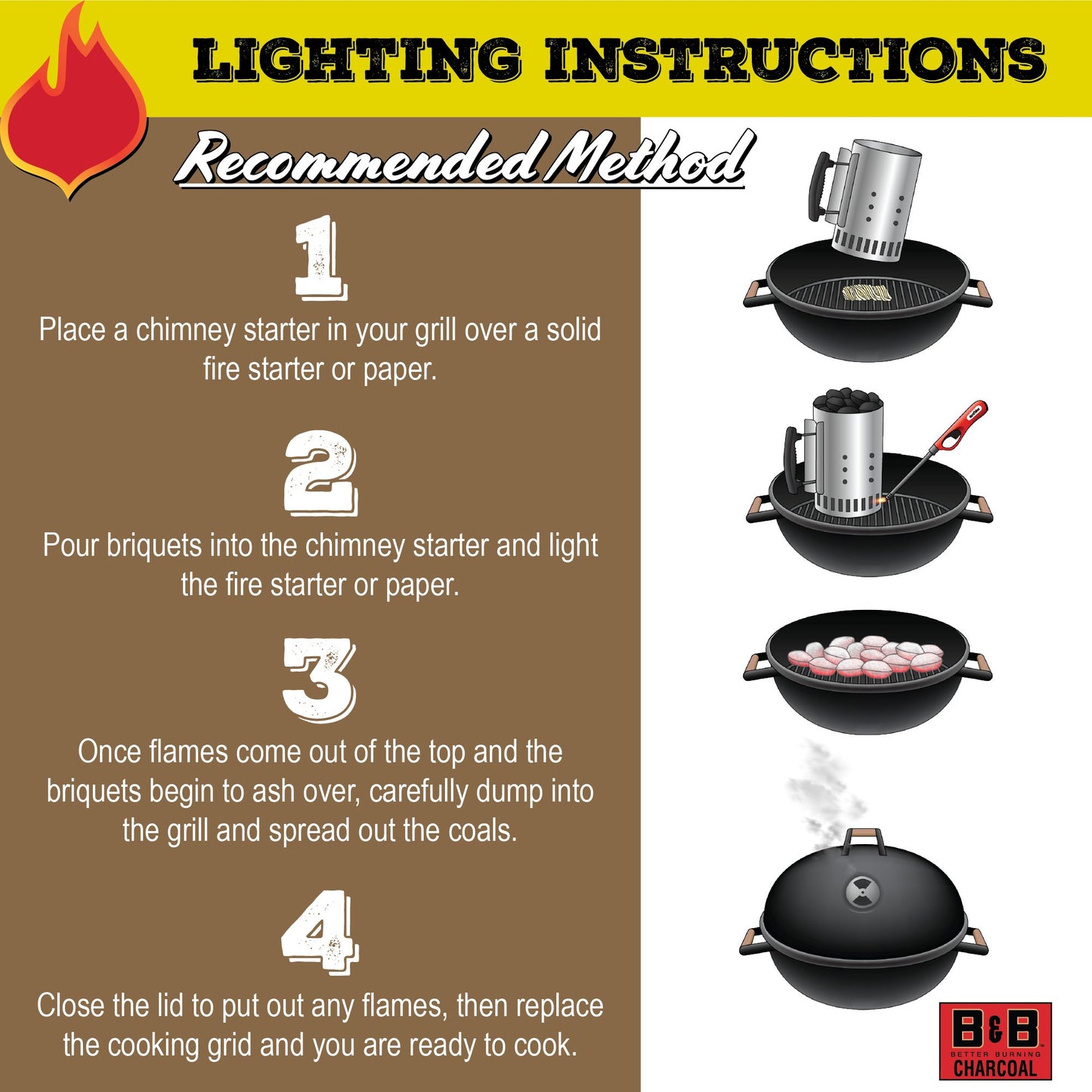 B&B Charcoal Oak Charcoal Briquets