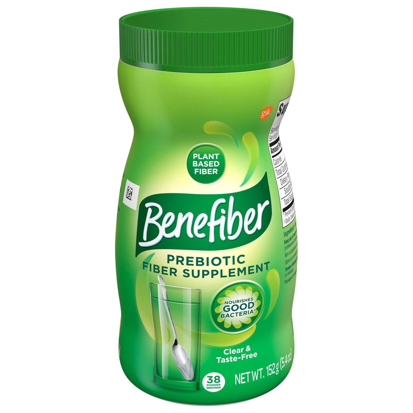 Benefiber Daily Prebiotic Fiber Supplement Powder for Digestive Health, Unflavored