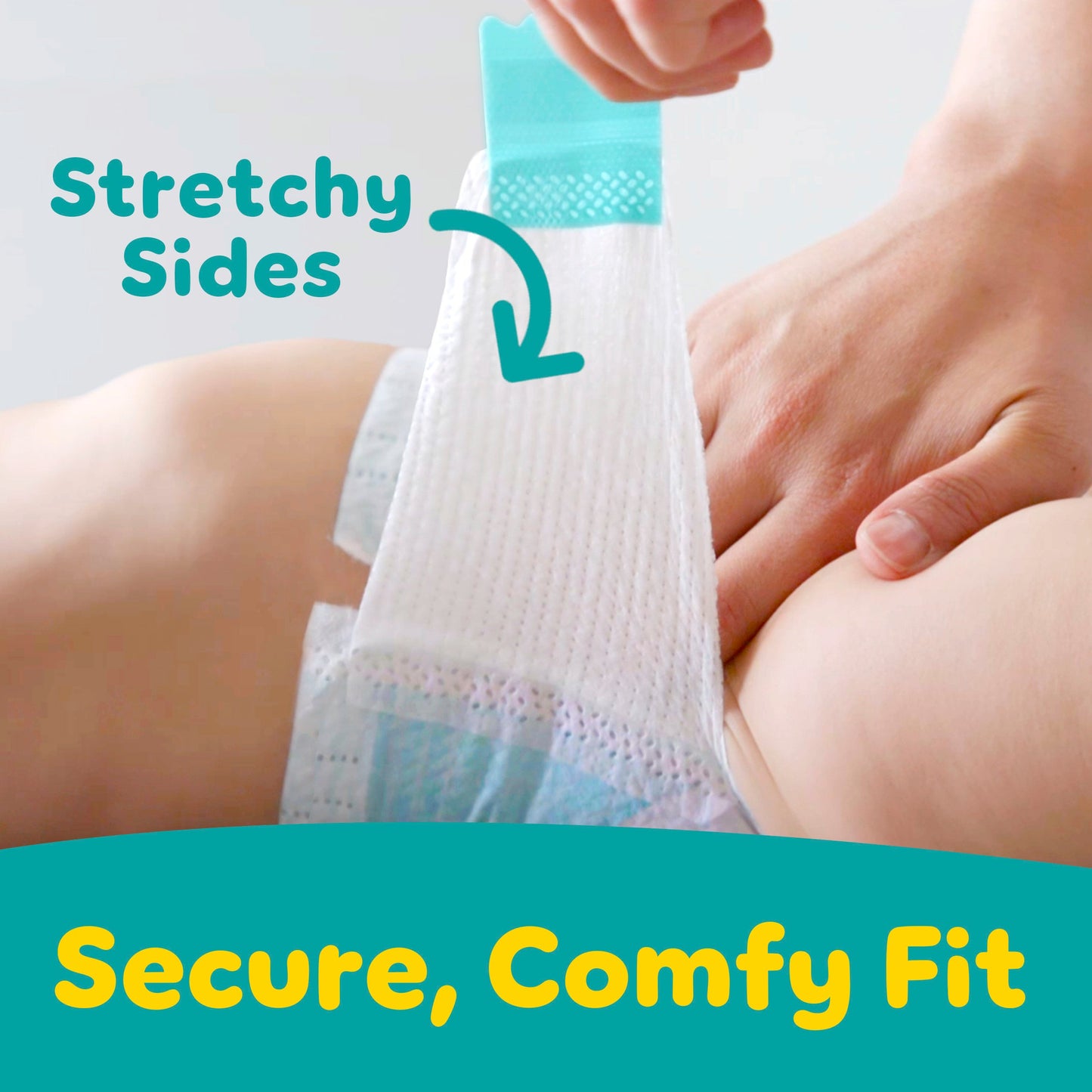 Pampers Baby Dry Ultra Cushiony Diapers - Size 2 (10-22 lbs)