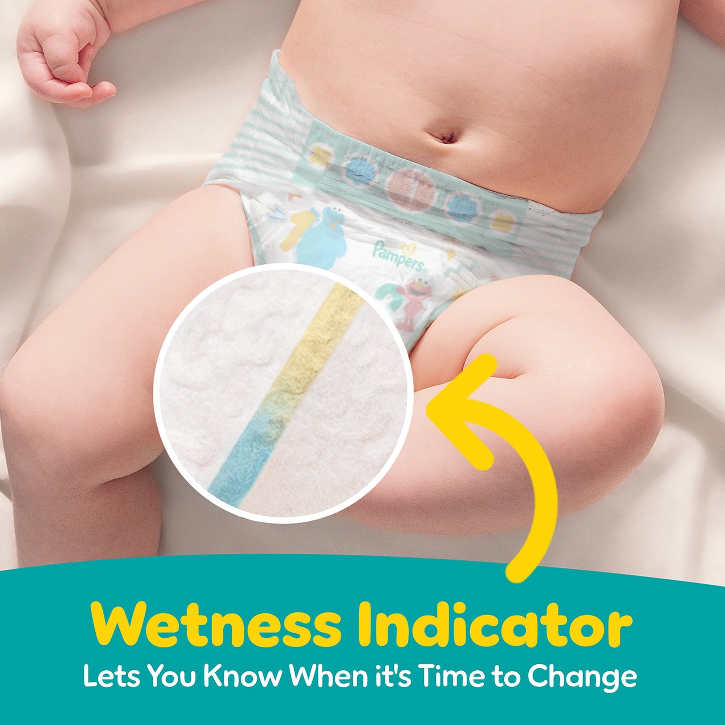 Pampers Baby Dry Ultra Cushiony Diapers - Size 2 (10-22 lbs)