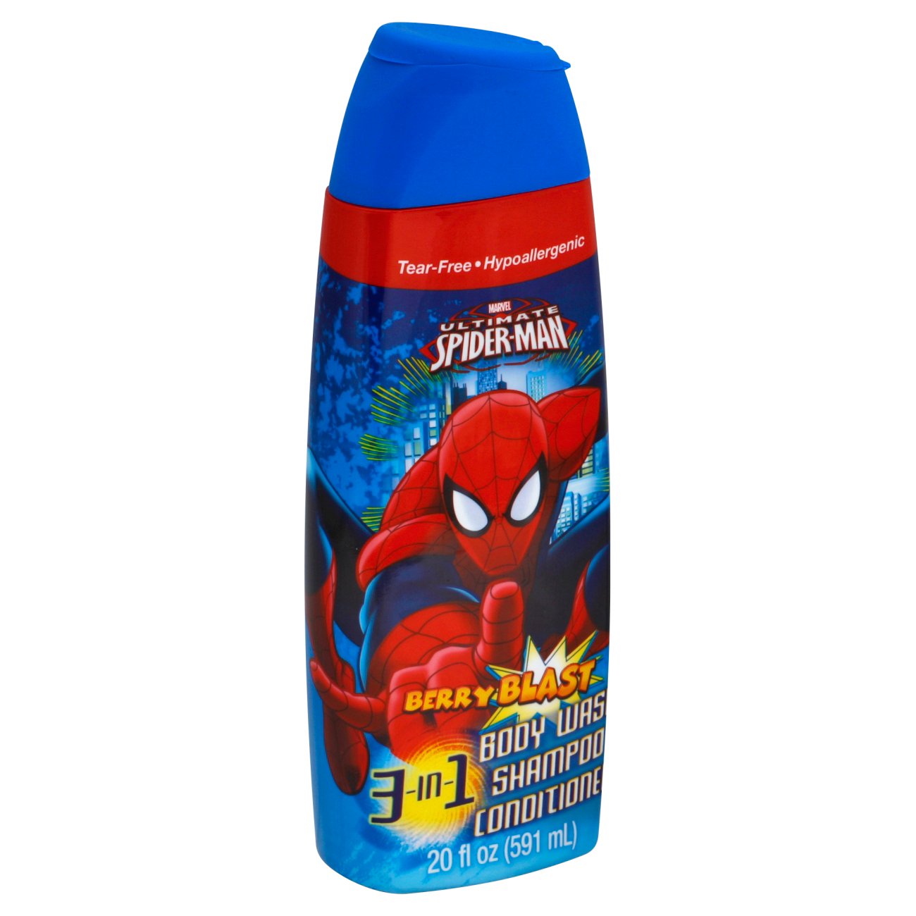Spider-Man Berry Blast 3-in-1 Body Wash, Shampoo and Conditioner