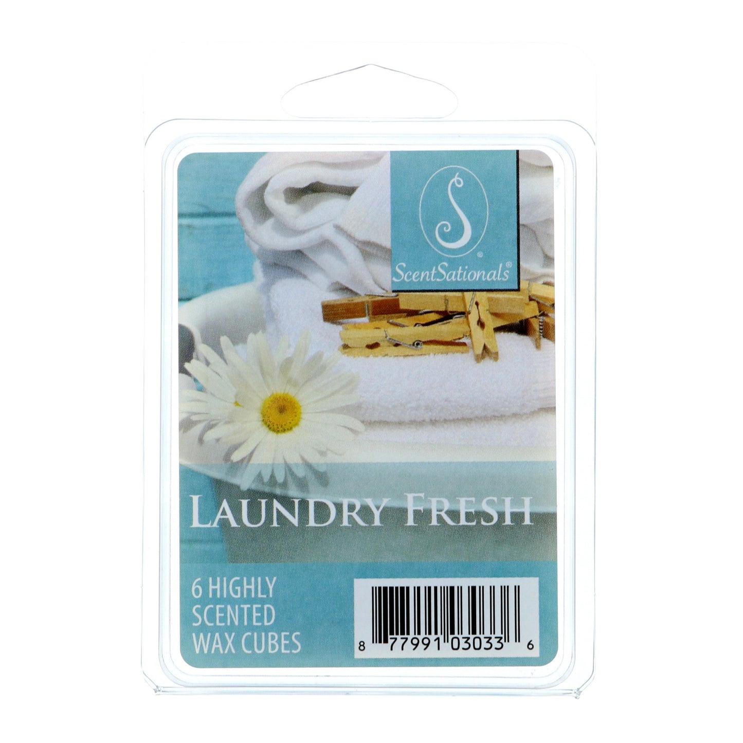 ScentSationals Laundry Fresh Scented Wax Melt Cubes