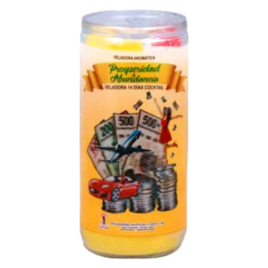 Brilux Prosperidad y Abundancia Candle - Yellow Wax
