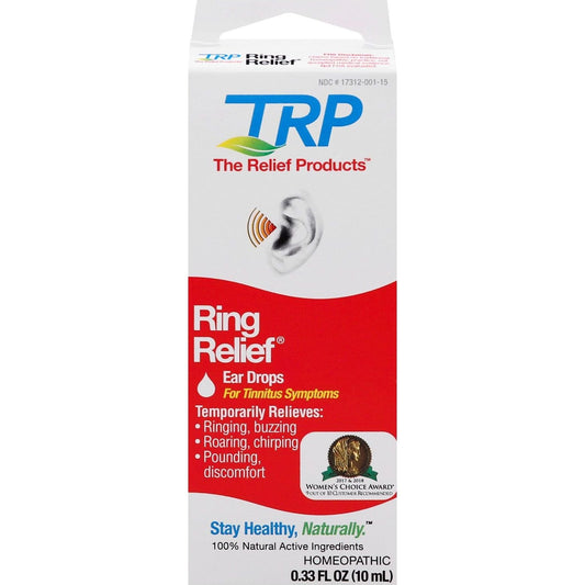 The Relief Products Ring Relief Ear Drops For Tinnitus