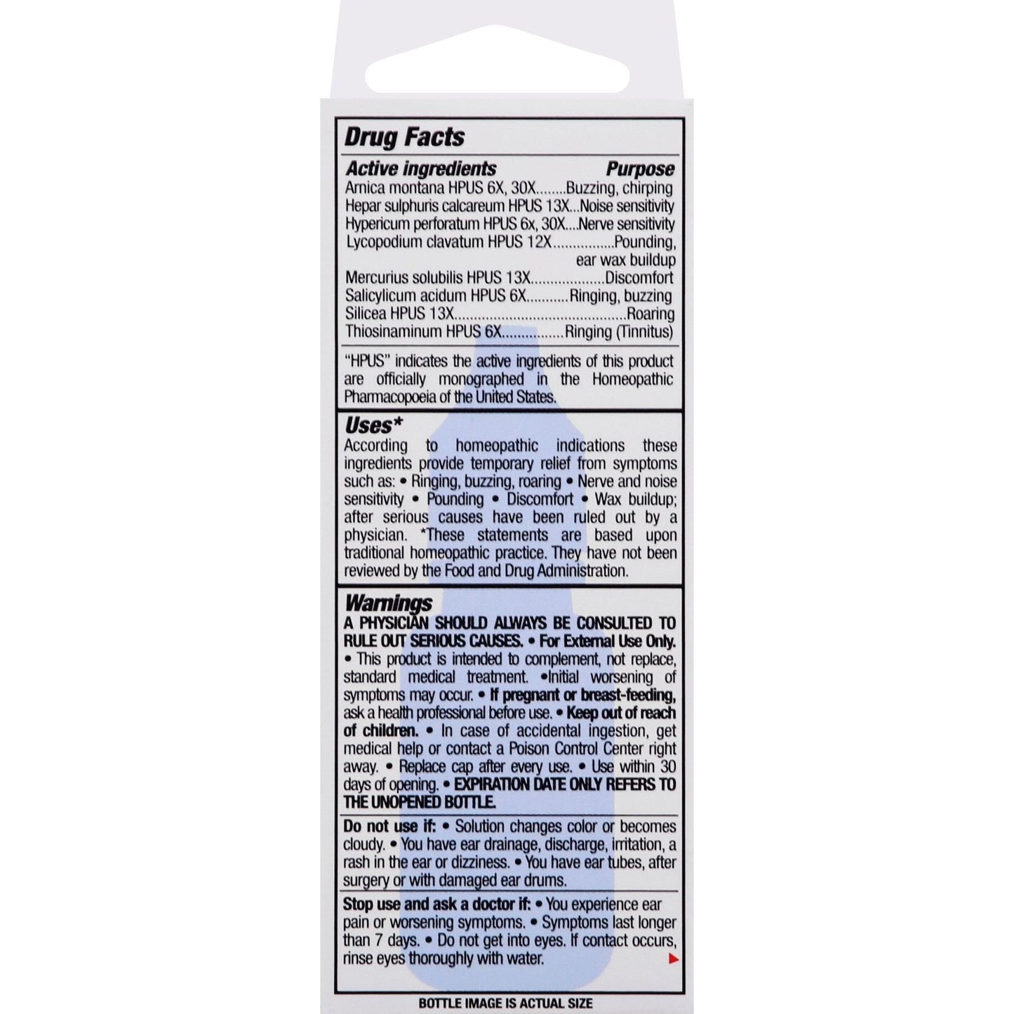 The Relief Products Ring Relief Ear Drops For Tinnitus