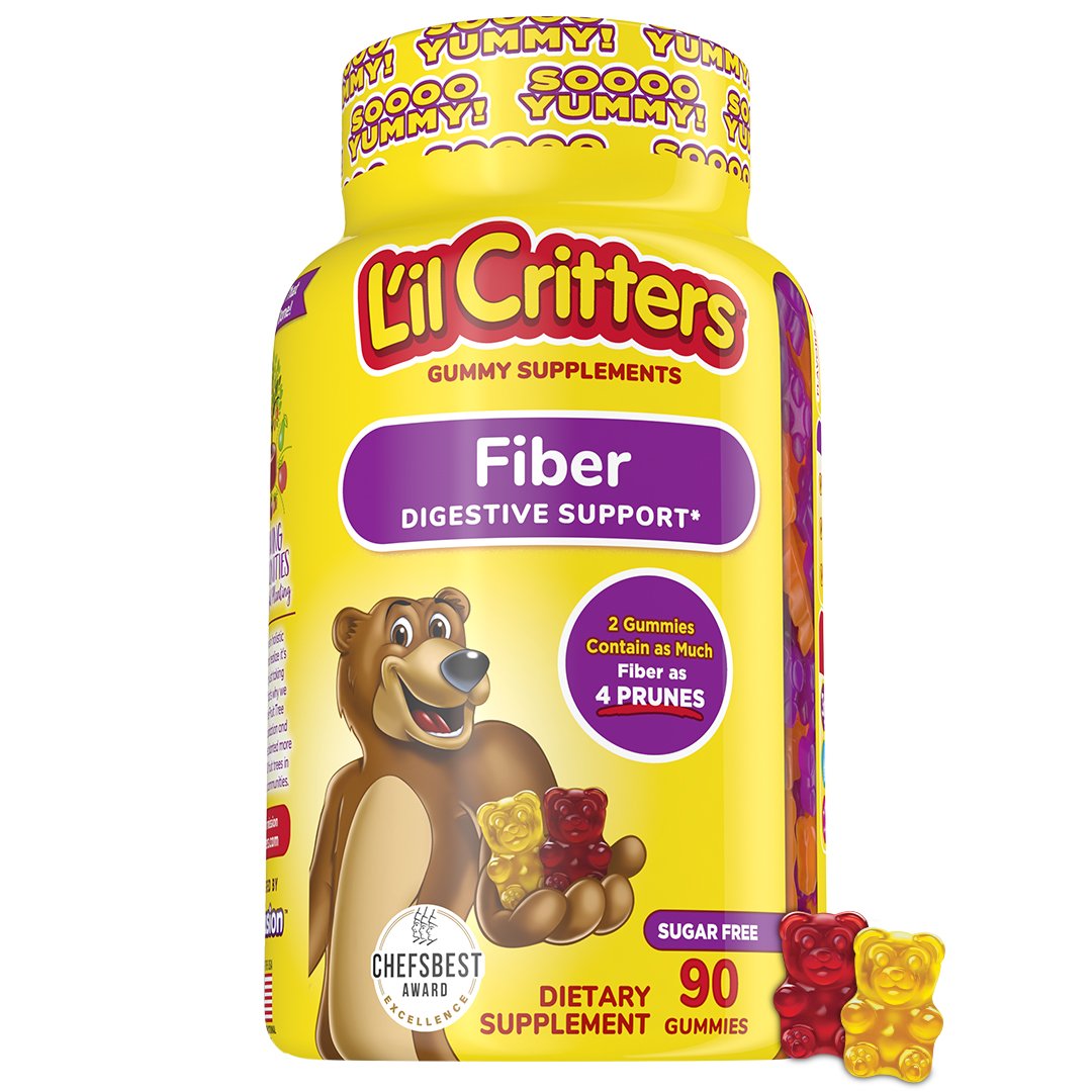 L'il Critters Sugar Free Fiber Gummy Bears