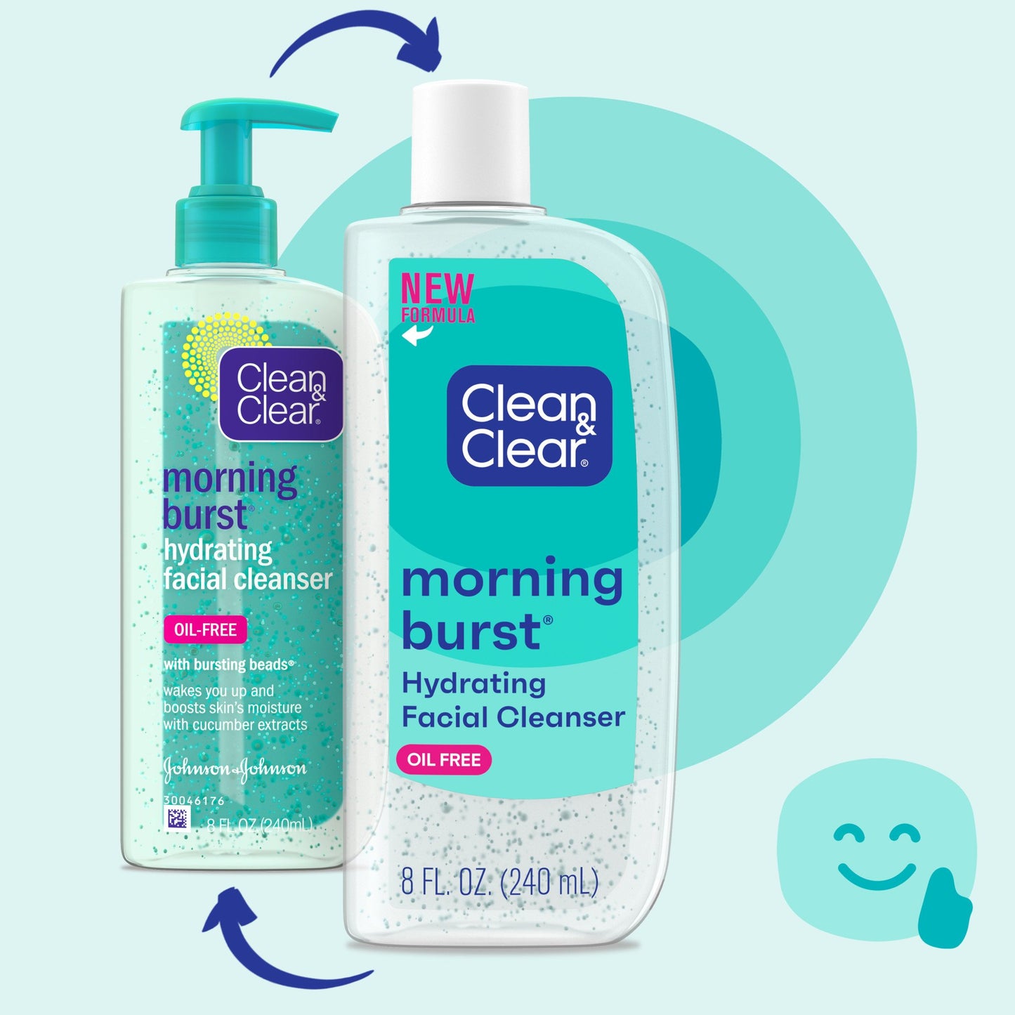 Clean & Clear Morning Burst Oil-Free Hydrating Daily Face Wash