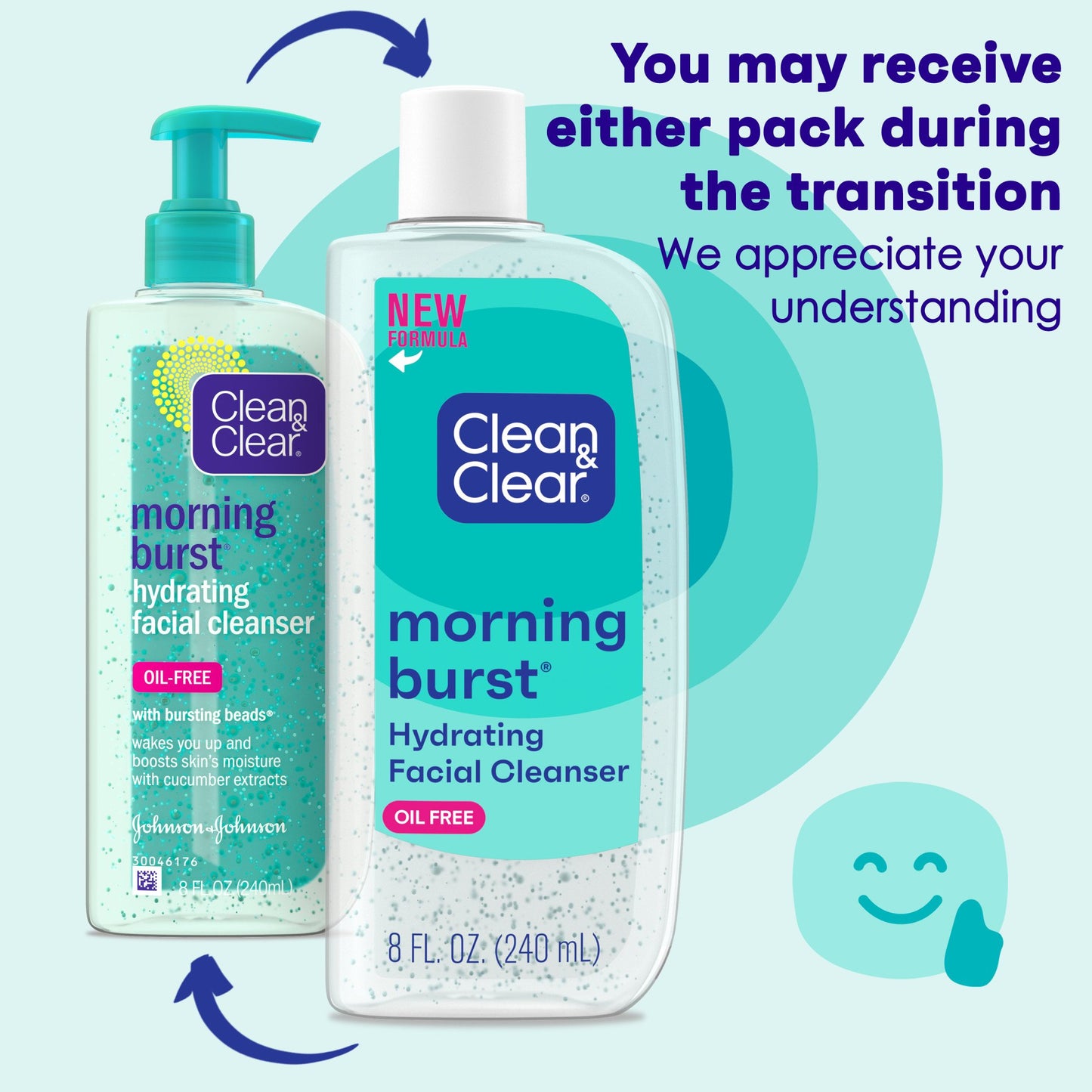 Clean & Clear Morning Burst Oil-Free Hydrating Daily Face Wash