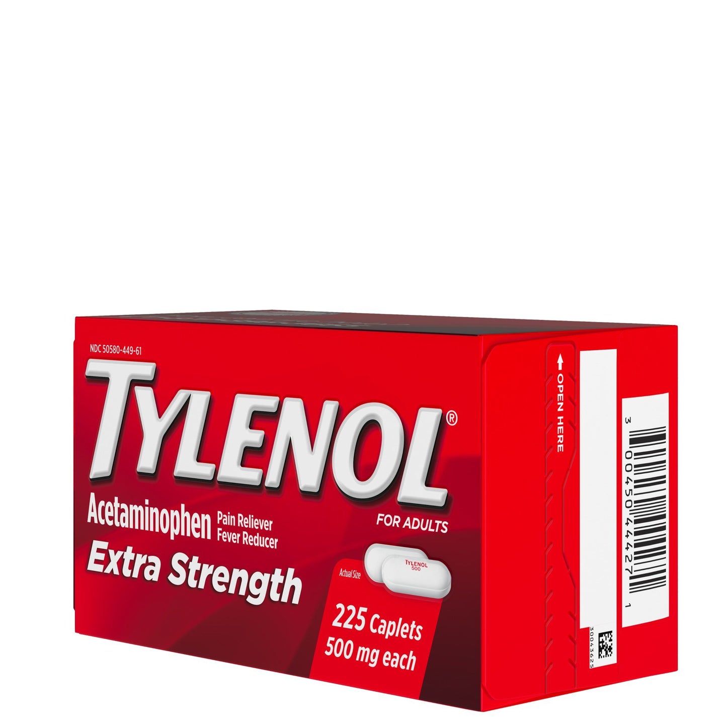 Tylenol Extra Strength Caplets - 500 Mg