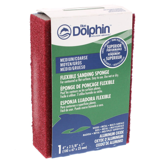 Linzer All-Purpose Sanding Block Medium Coarse Sponge
