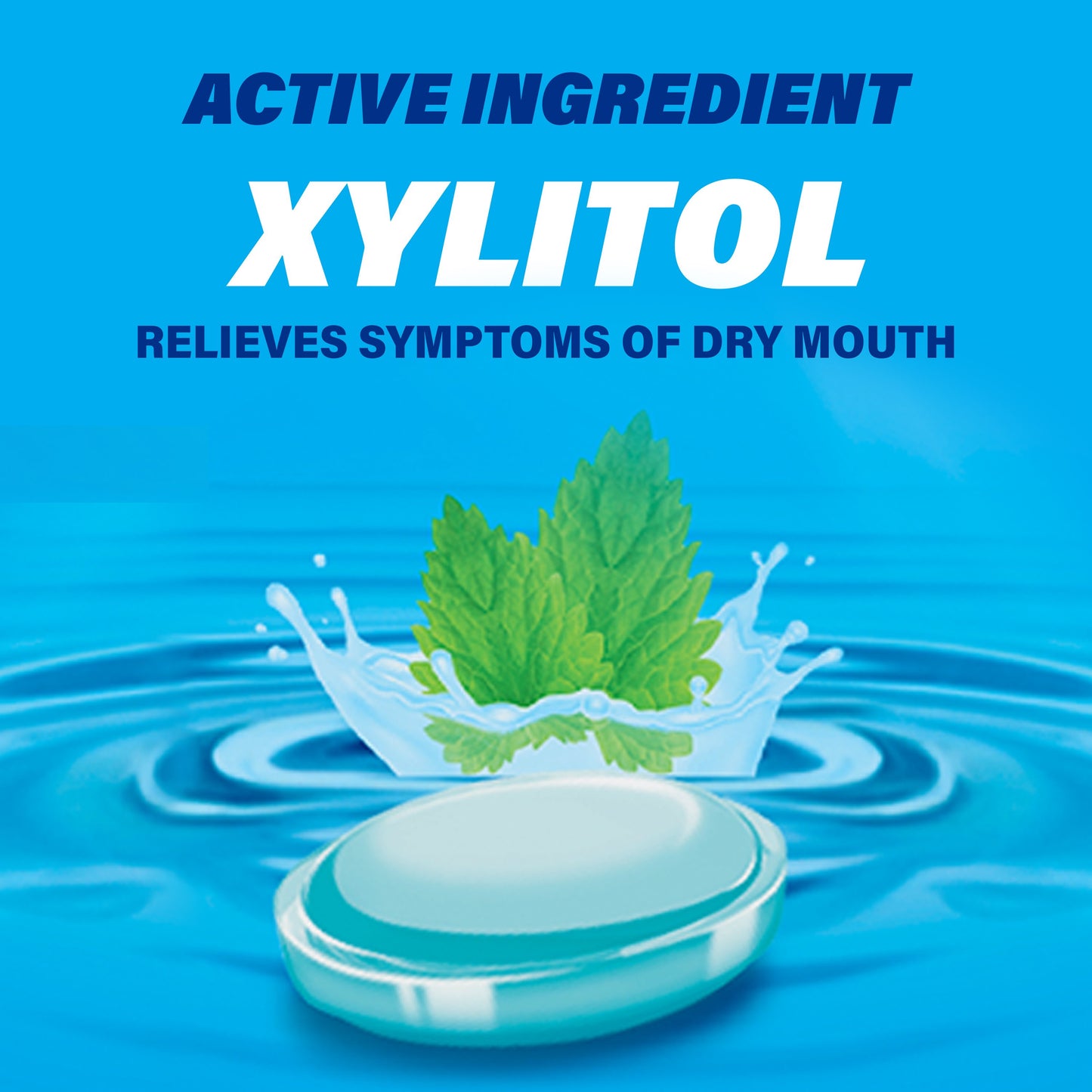 ACT Dry Mouth Moisturizing Lozenges - Soothing Mint