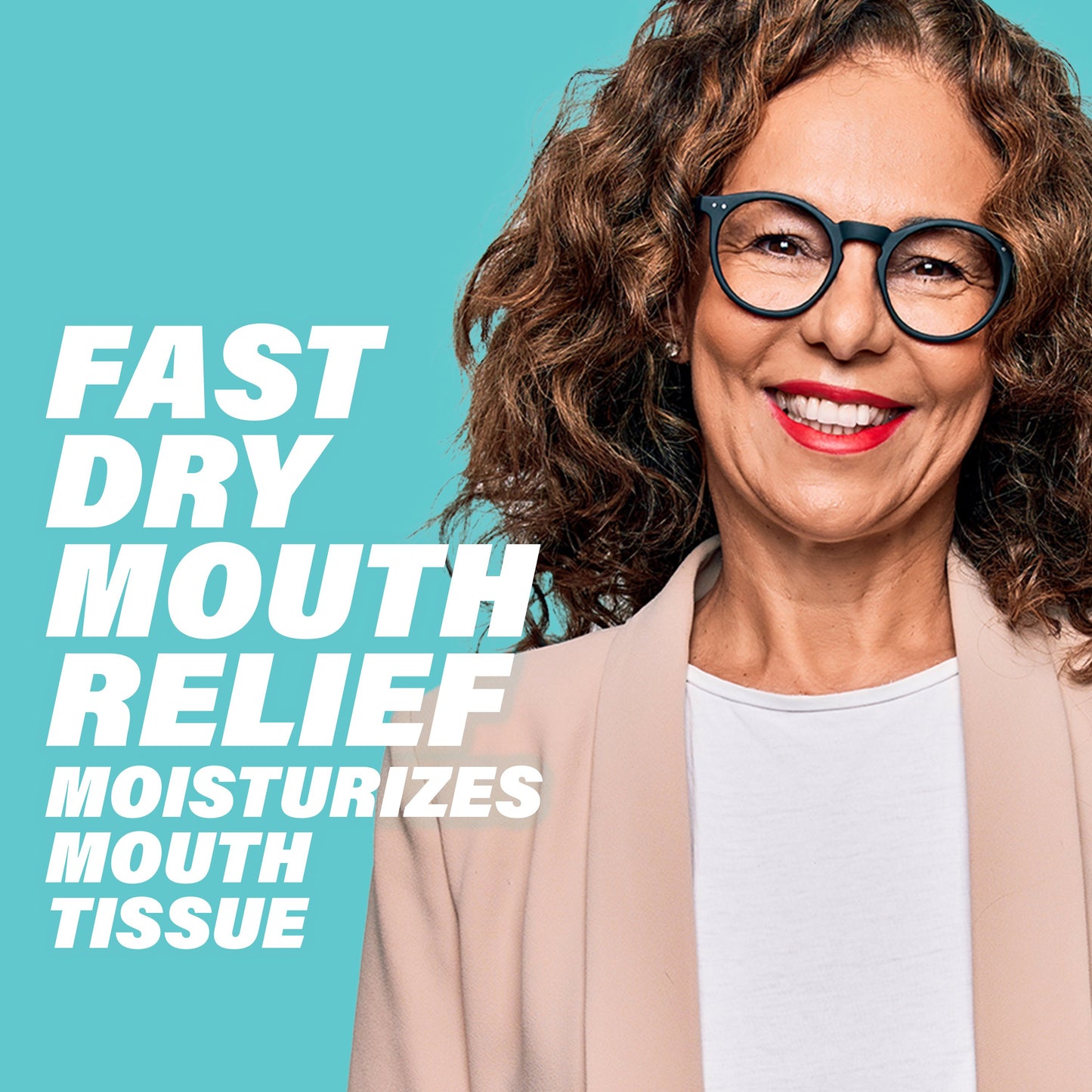 ACT Dry Mouth Moisturizing Lozenges - Soothing Mint