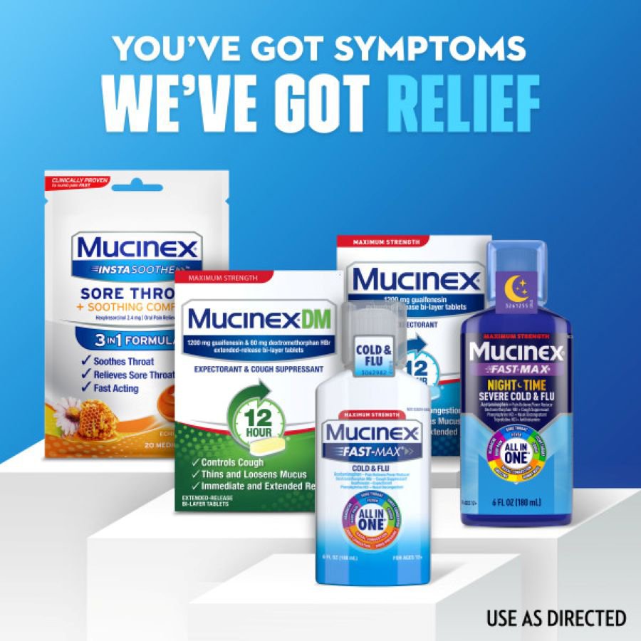 Mucinex Fast-Max Cold & Flu Maximum Strength Liquid