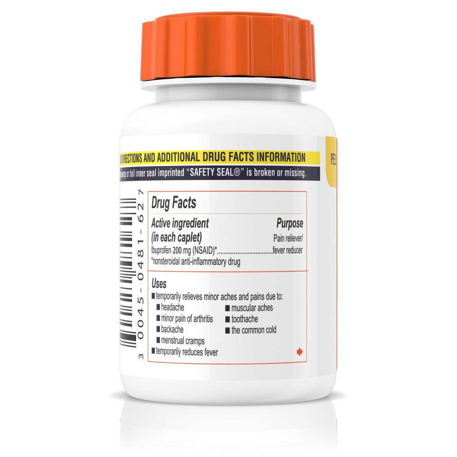 Motrin Ibuprofen 200mg Pain & Fever Relief Tablets