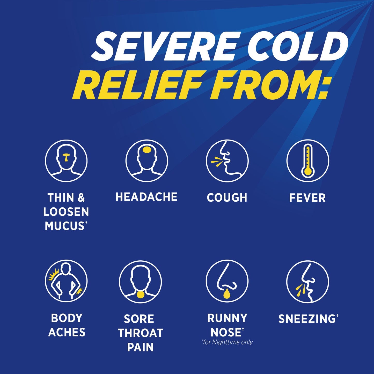 Theraflu Nighttime Severe Cold Relief Honey Lemon Flavor Powder