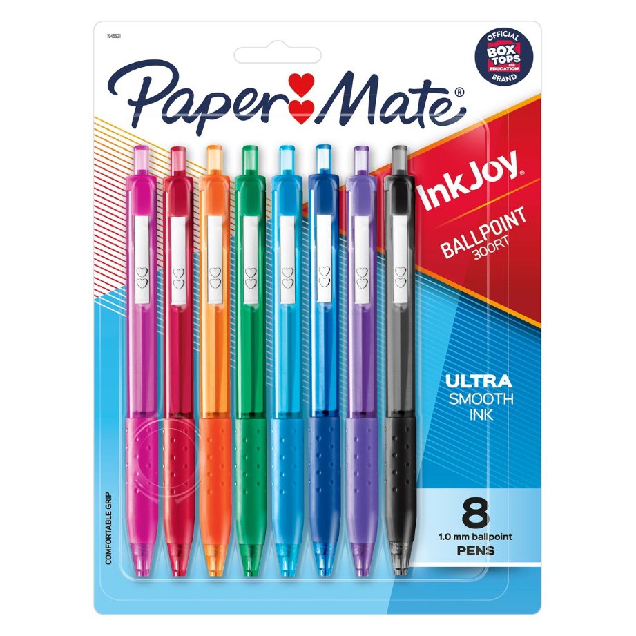 Paper Mate InkJoy 300RT 1.0mm Retractable Ballpoint Pens - Assorted Ink