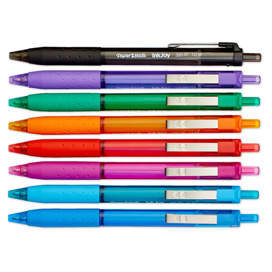 Paper Mate InkJoy 300RT 1.0mm Retractable Ballpoint Pens - Assorted Ink