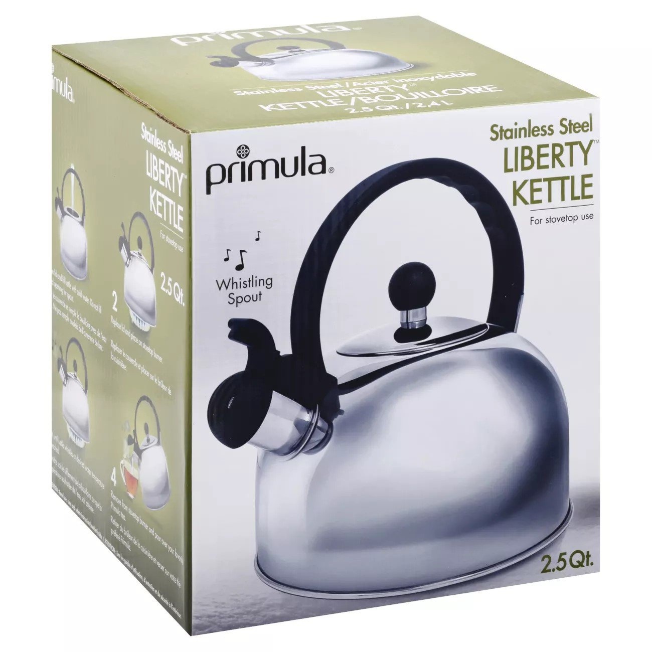 Primula Stainless Steel Whistling Kettle