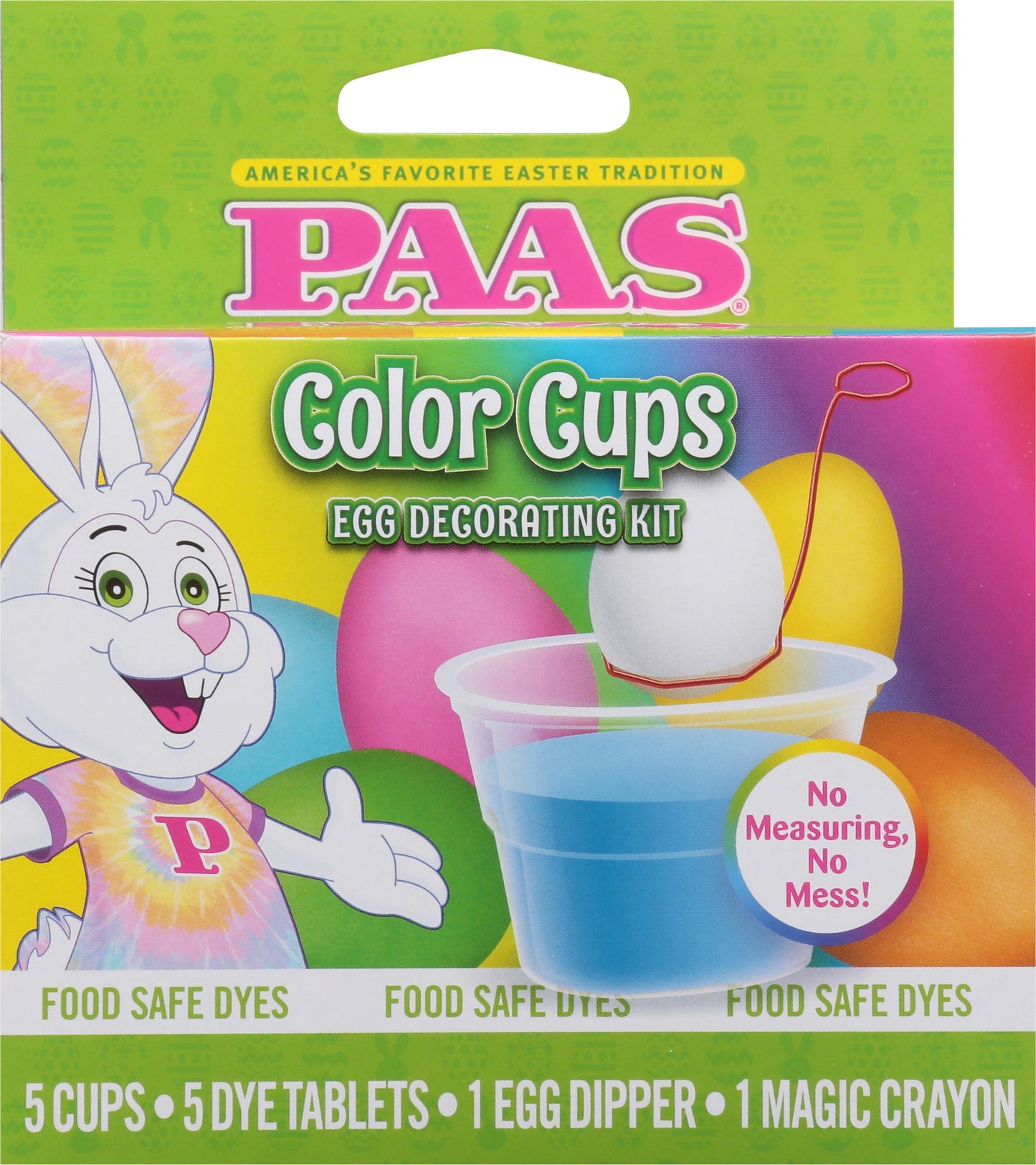 PAAS Color Cups Easter Egg Decorating Kit