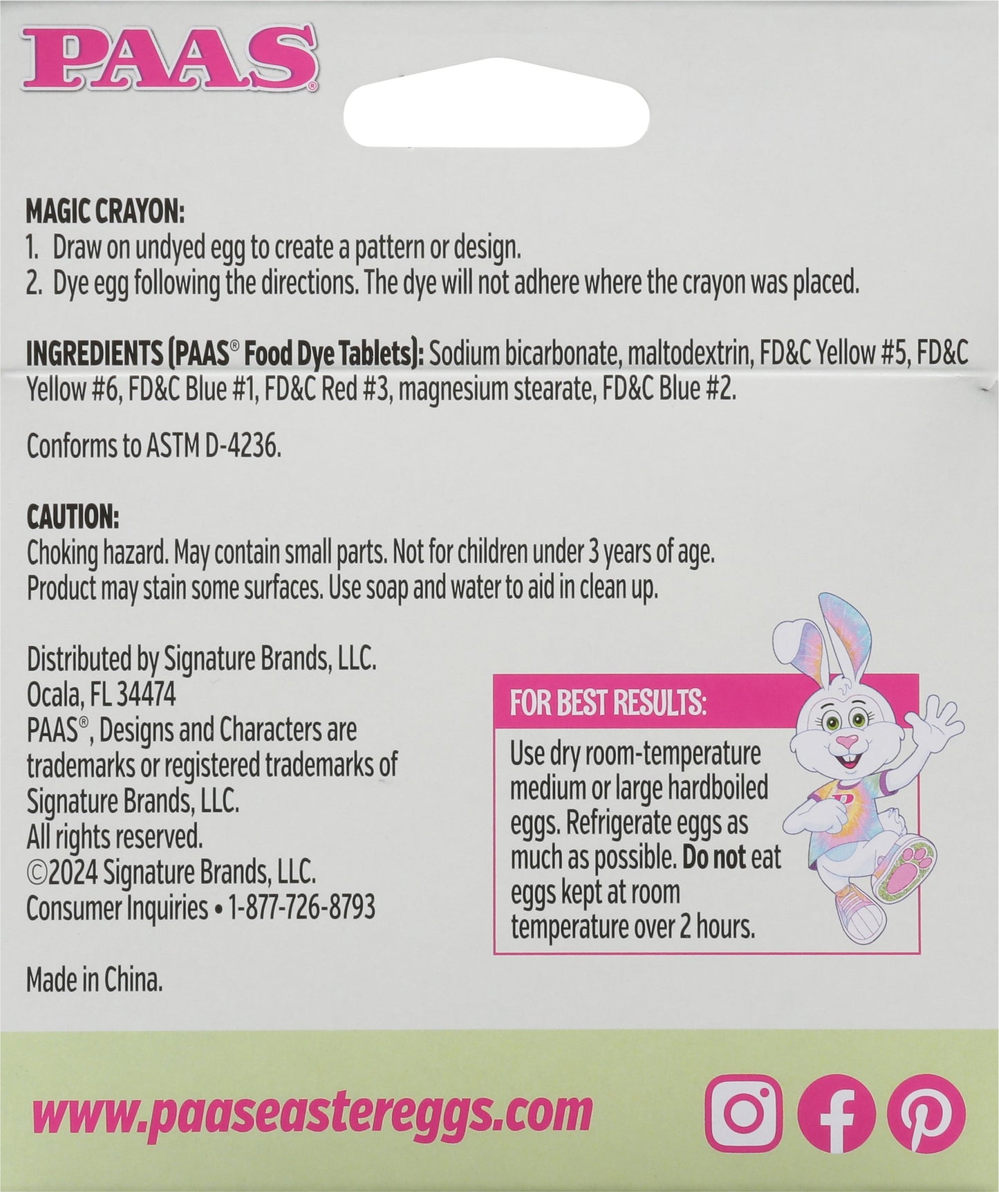 PAAS Color Cups Easter Egg Decorating Kit