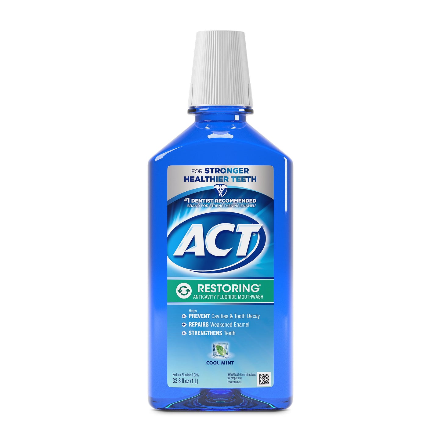 ACT Restoring Anticavity Fluoride Mouthwash - Cool Mint