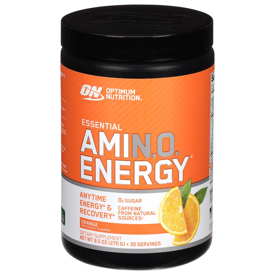 Optimum Nutrition Orange Cooler Essential Amin.O Energy Dietary Supplement