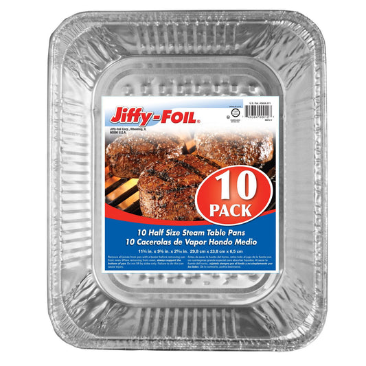 Handi-Foil Jiffy Foil Half Size Steam Table Pan
