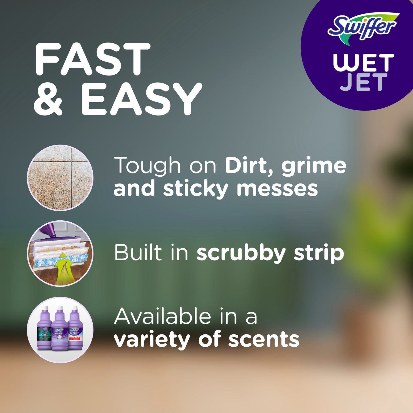 Swiffer WetJet Floor Mop Starter Kit