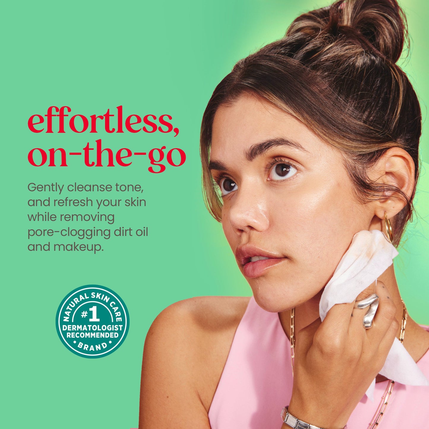 Burt's Bees Refreshing Facial Towelettes - Cucumber & Mint