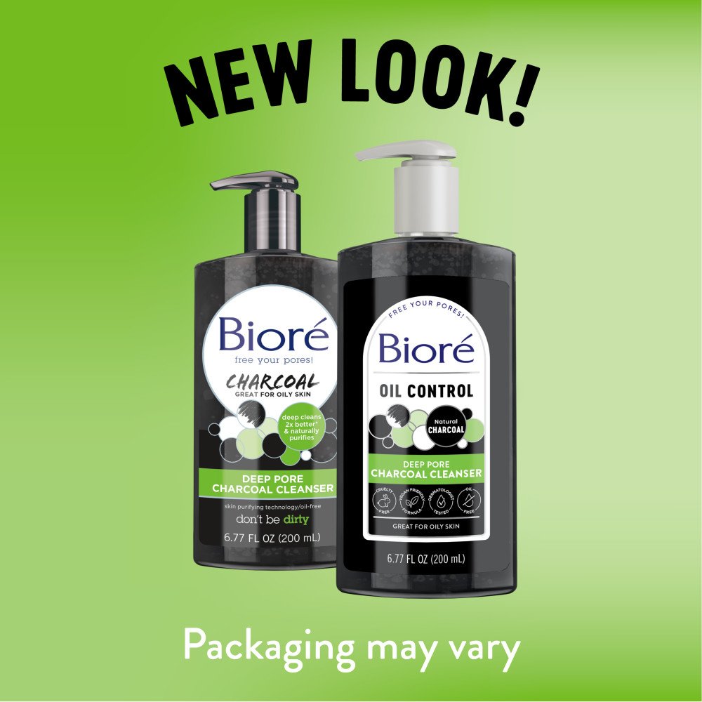 Bioré Oil Control Deep Pore Charcoal Cleanser