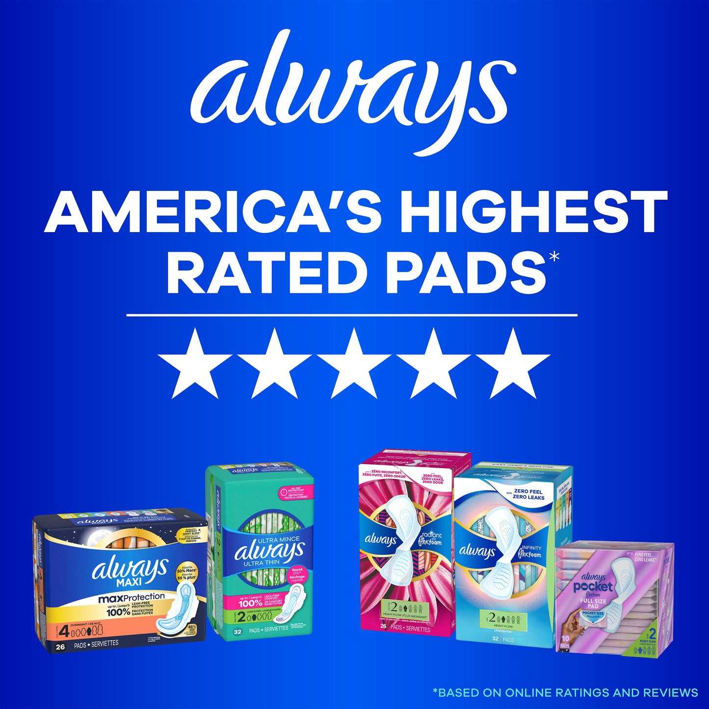 Always Maxi Daytime Pads with Wings, Super, Unscented Size 2