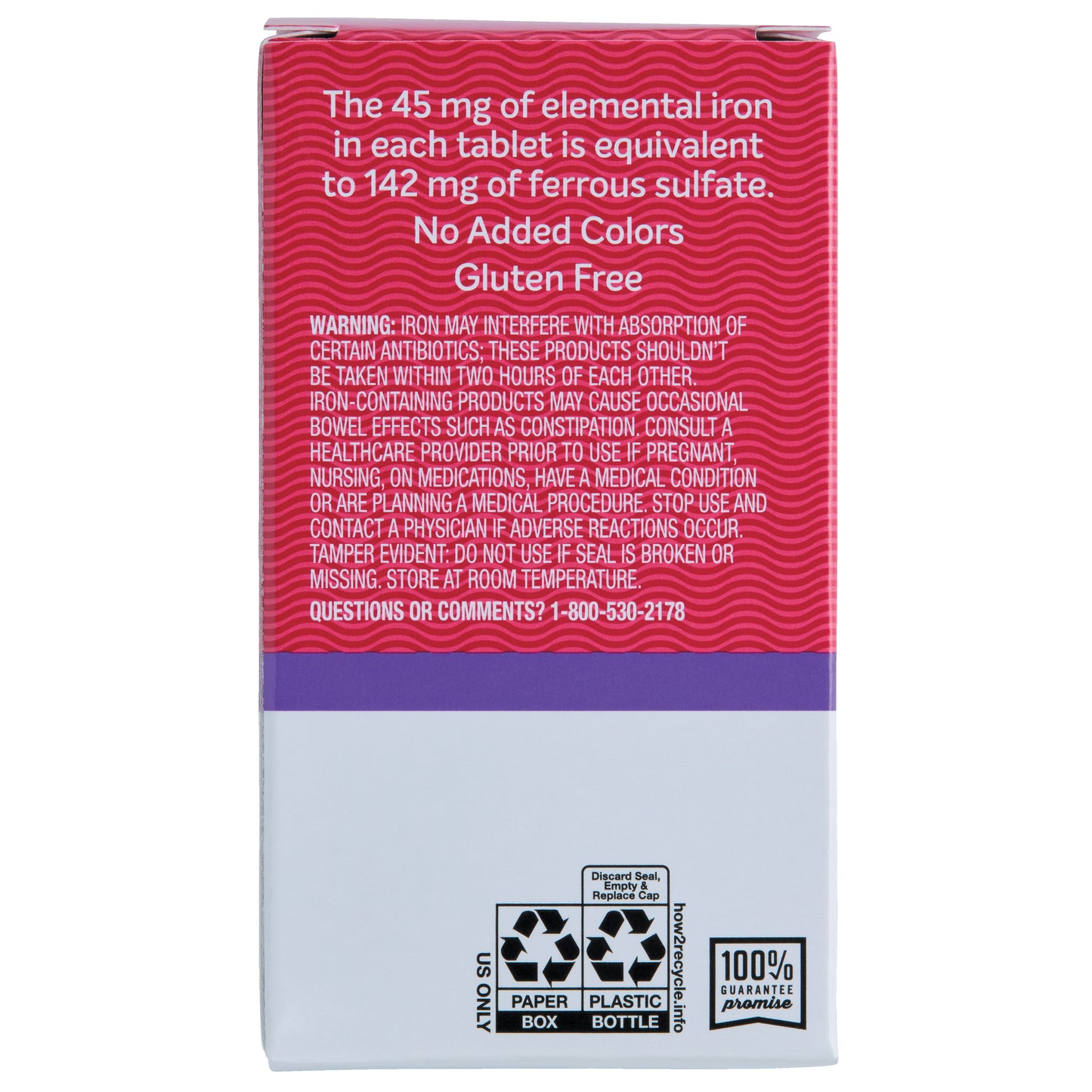 H-E-B Minerals High Potency Iron 45 mg Slow Release Tablets