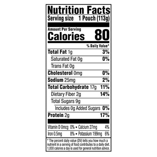 Plum Organics Mighty 4 Pouch - Banana, Blueberry, Sweet Potato, Carrot, Greek Yogurt +Millet