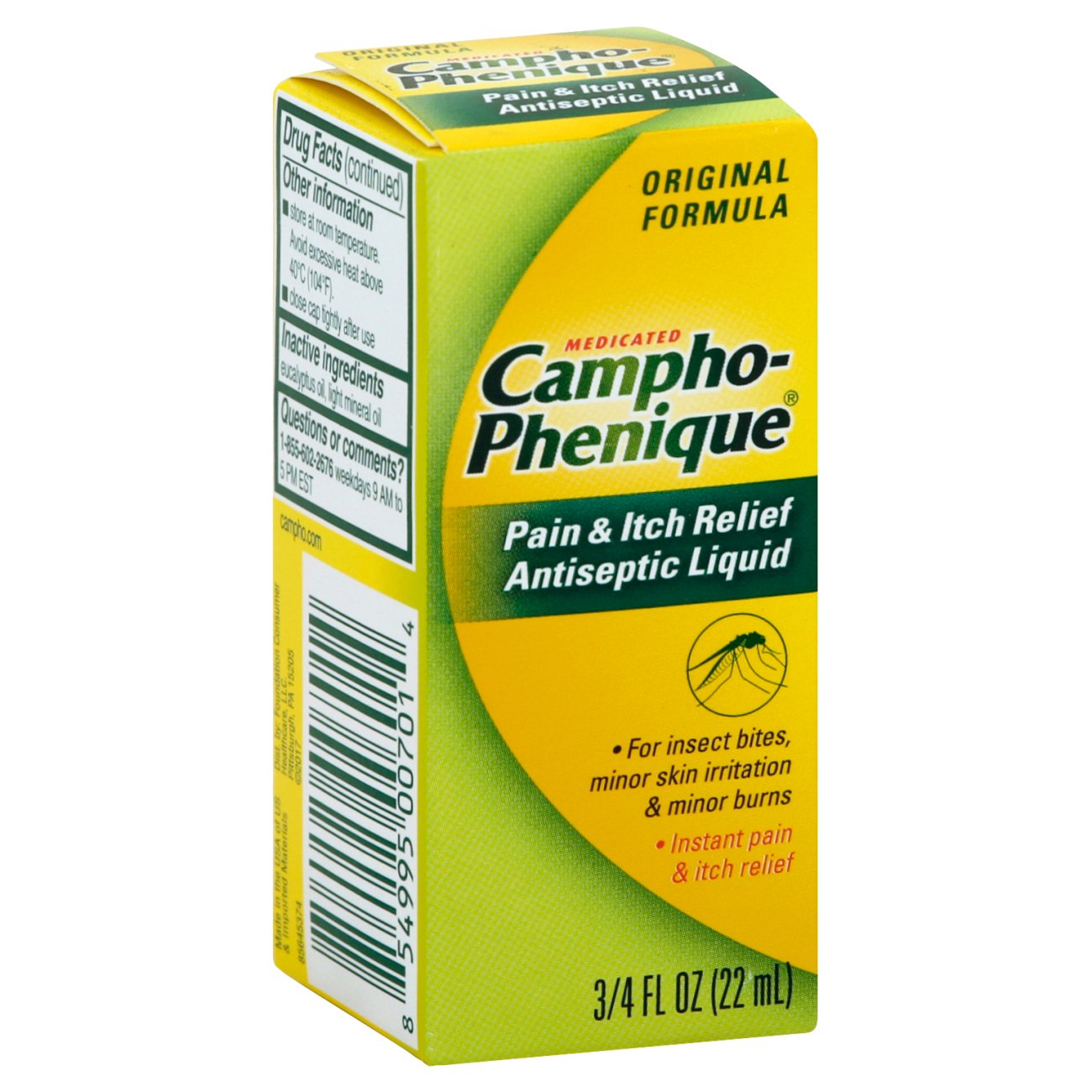 Campho-Phenique Medicated Pain & Itch Relieving Antiseptic Liquid